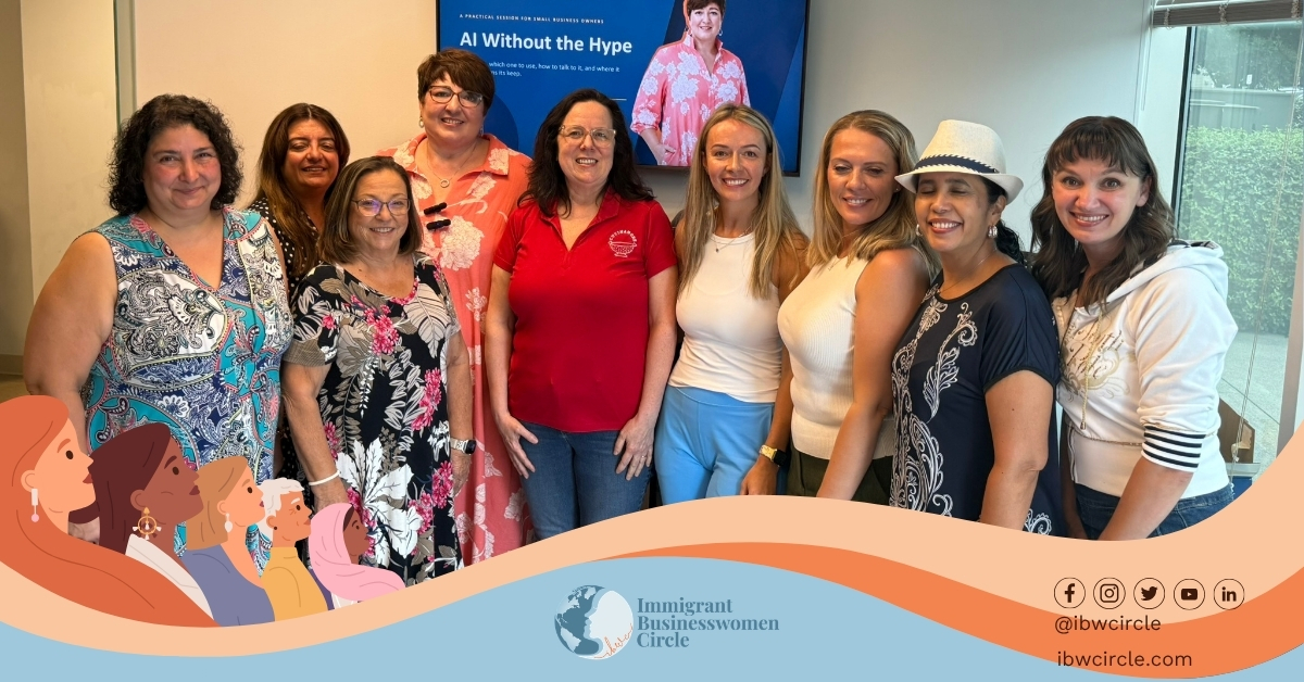 IBWC Members at Coffee & Conversation
