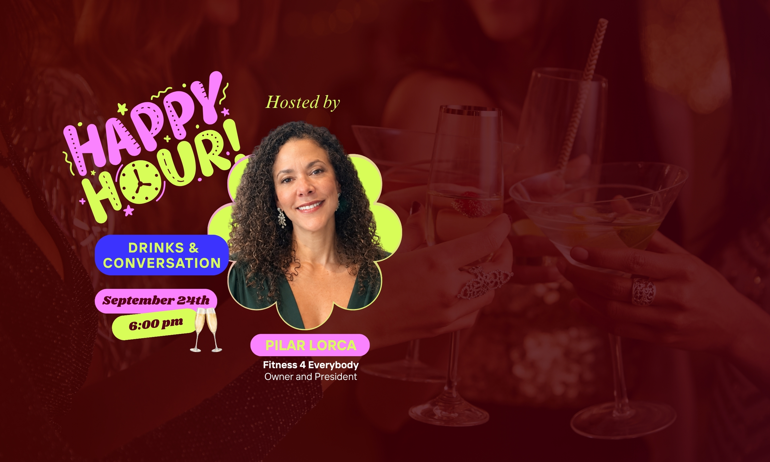 IBWC Sept Happy Hour Pilar Lorca